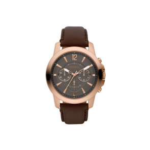 Fossil correa de reloj FS-4648 Piel Marrón 22mm